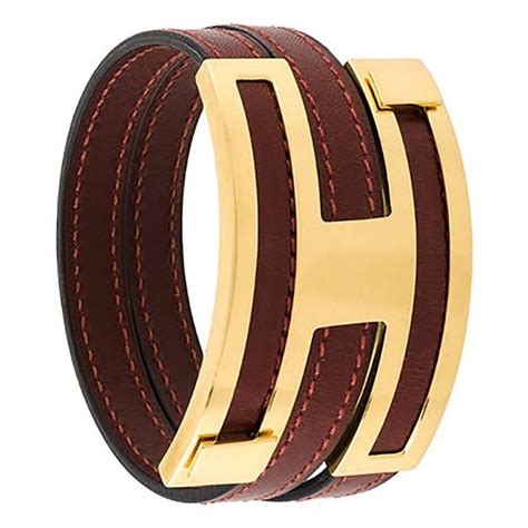 hermes bracelet leather women's